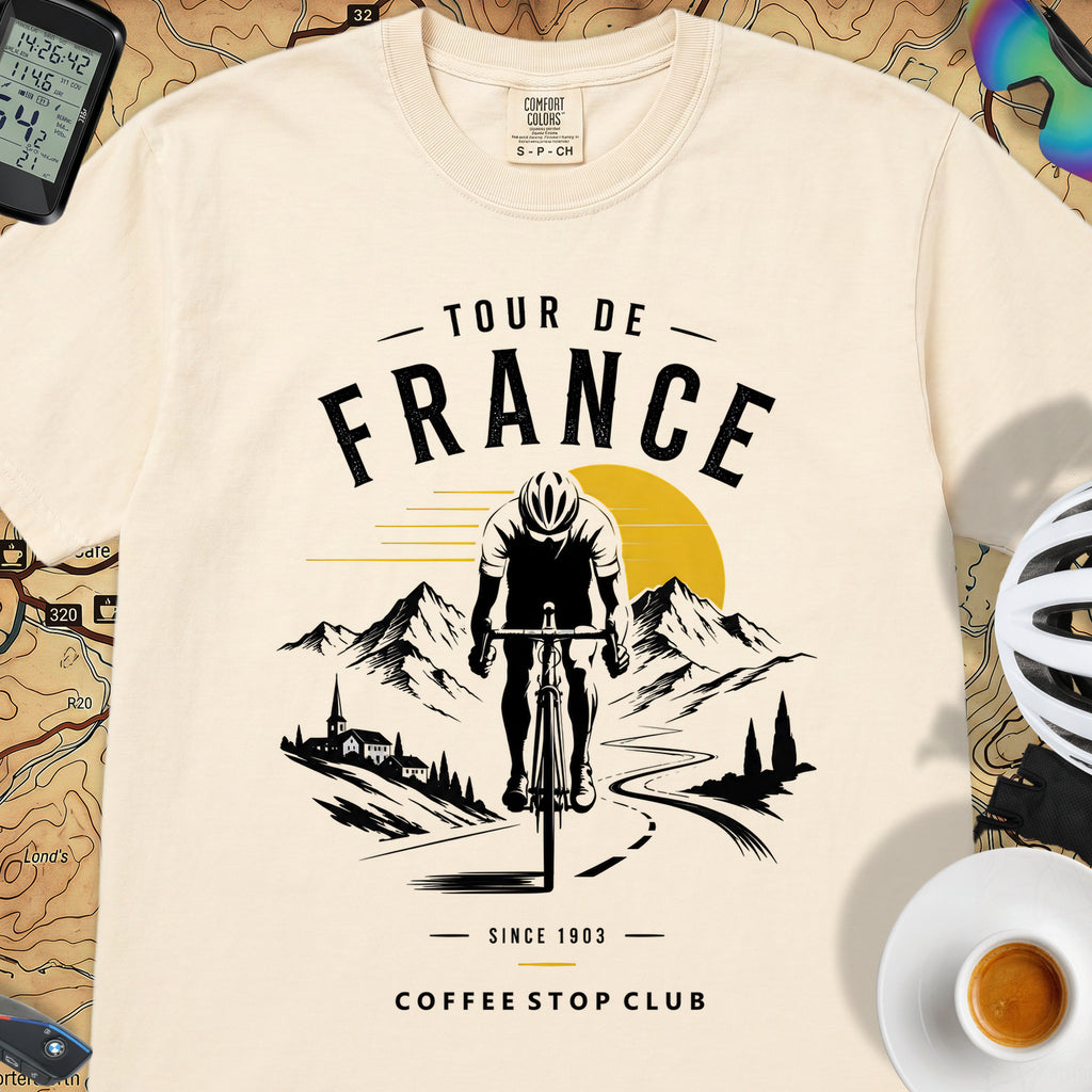 Tour de France CSC T-Shirt — Ivory