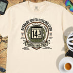 Average Speed Cycling T-Shirt — Ivory