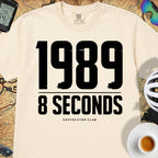 1989 in 8 Seconds T-Shirt — Ivory