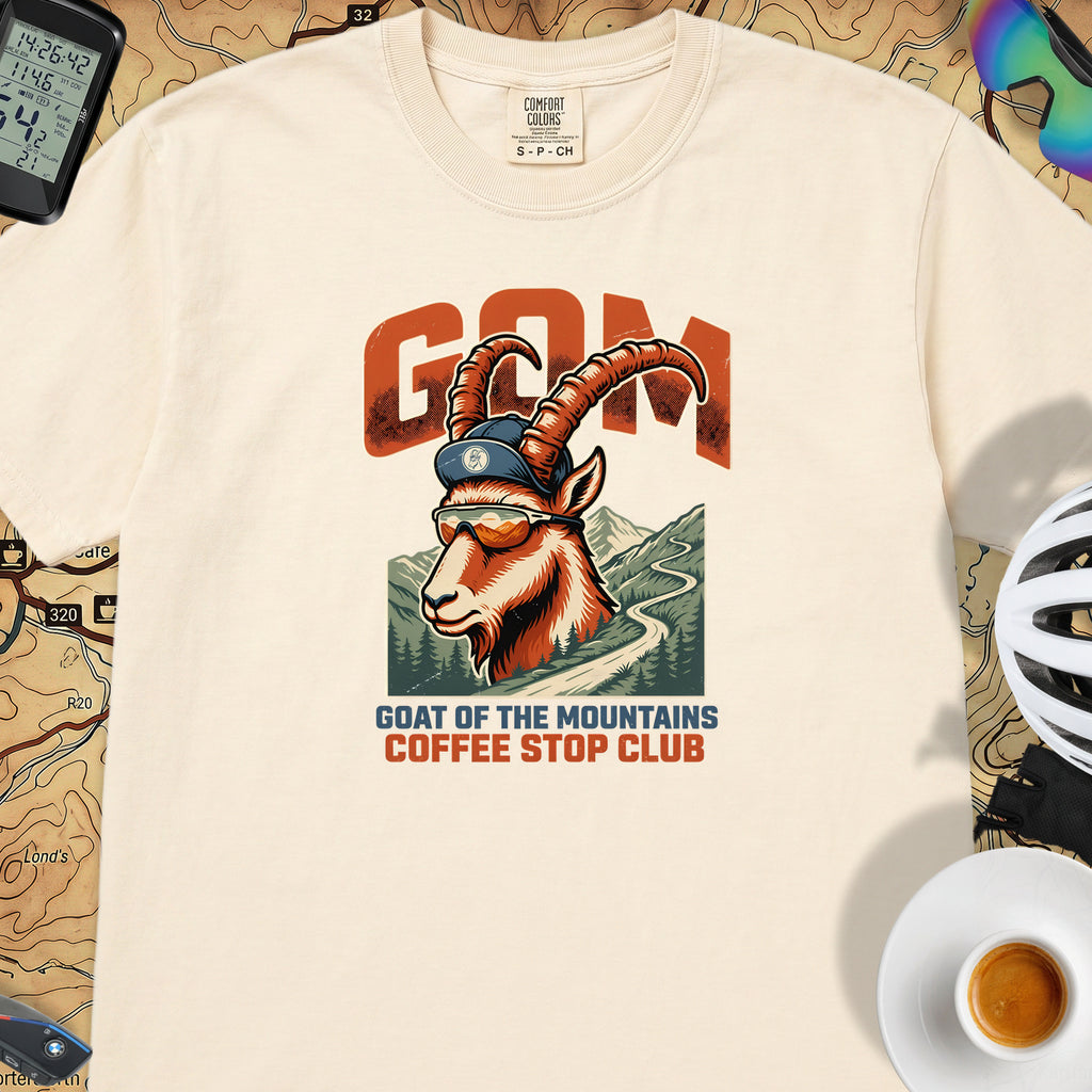 G.O.A.T.M Cycling T-Shirt — Ivory