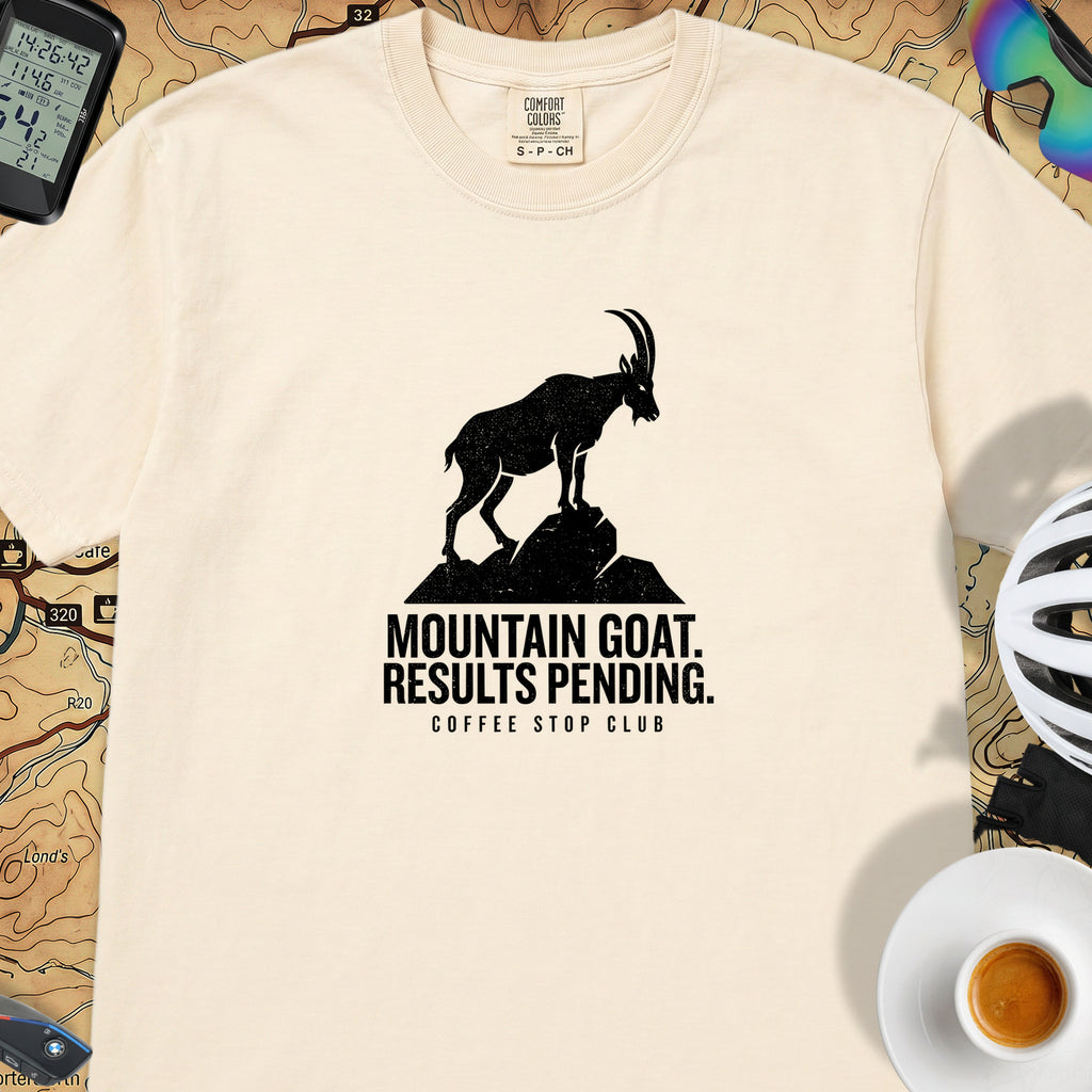 Mountain Goat Cycling T-Shirt — Ivory