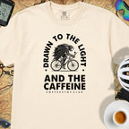 Drawn to the Light Cyclist T-Shirt — Ivory
