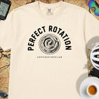 Perfect Rotation Cycling T-Shirt — Ivory