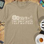 53/11 Matters T‑Shirt — Khaki