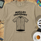 Maillot Croissant Cyclist T-Shirt — Khaki
