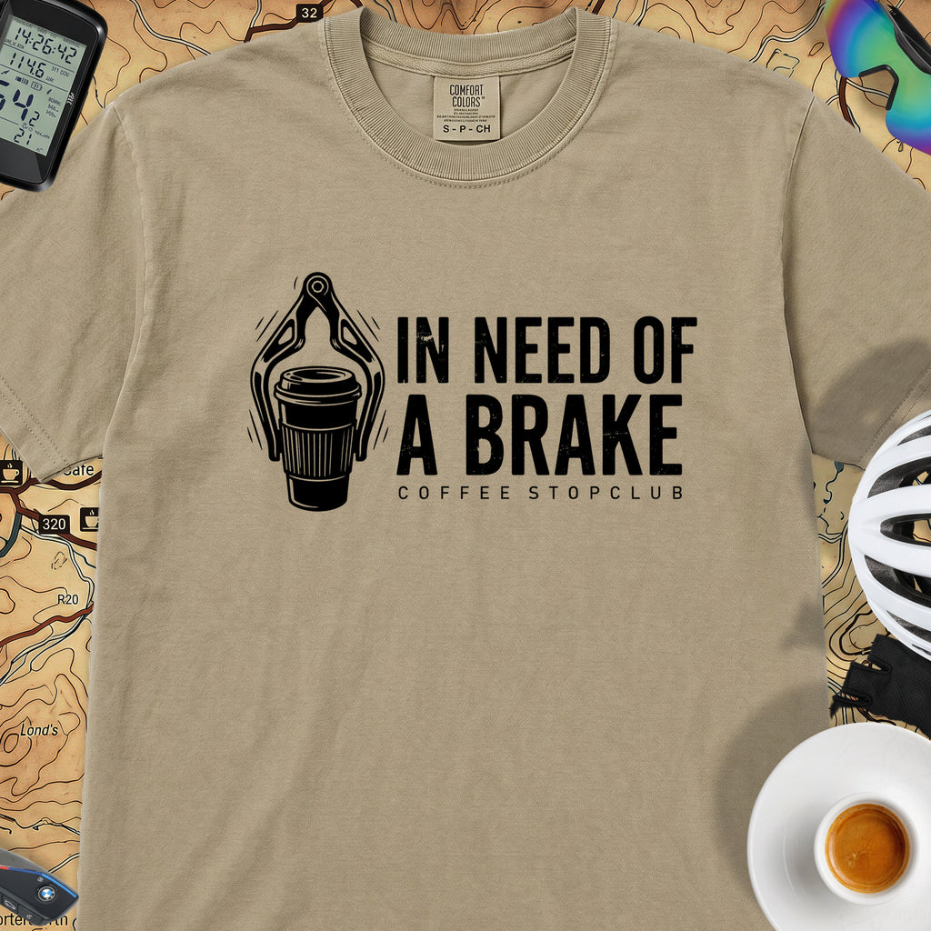 Need of a Break T‑Shirt — Khaki