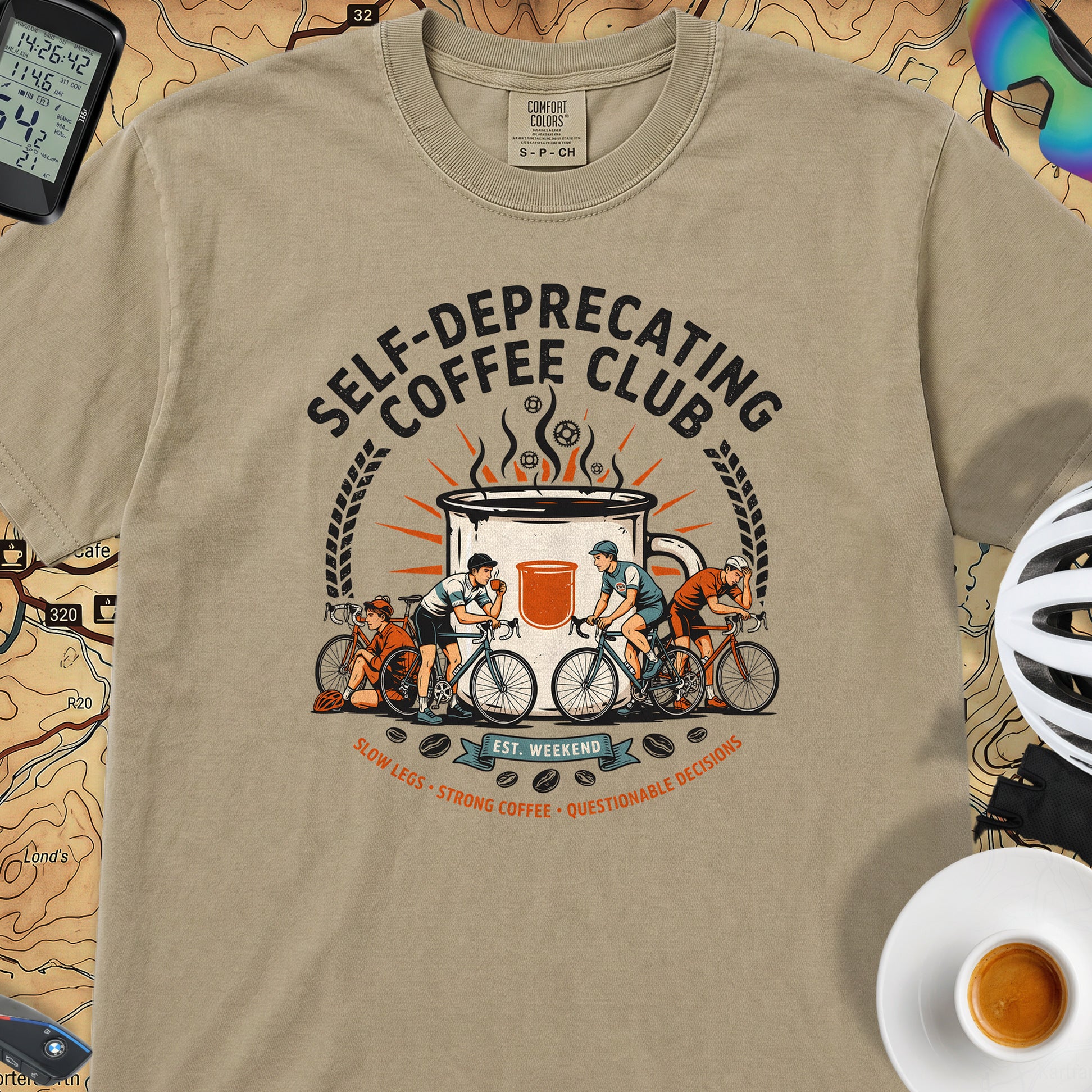 Coffee Stop Club — Khaki