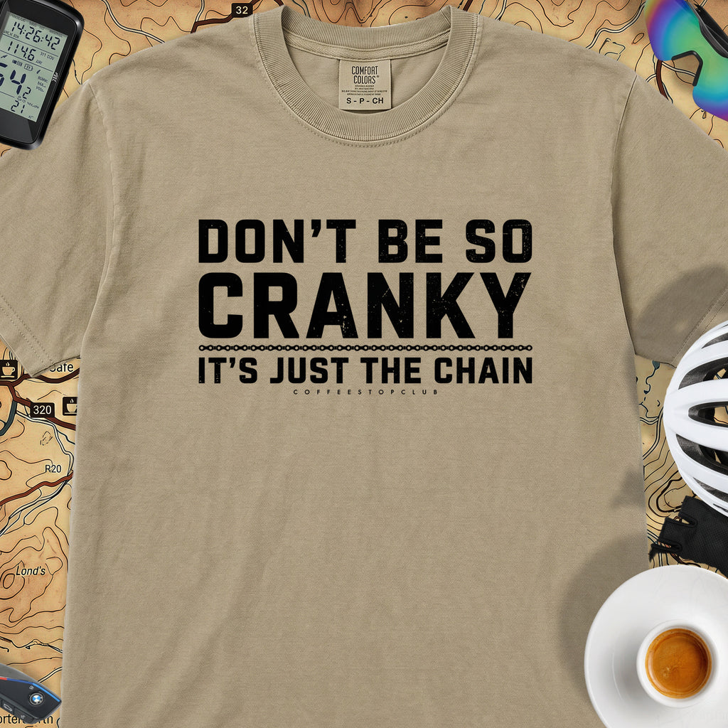 Don't Be So Cranky T‑Shirt — Khaki