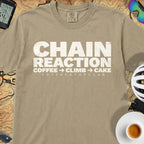Chain Reaction T‑Shirt — Khaki