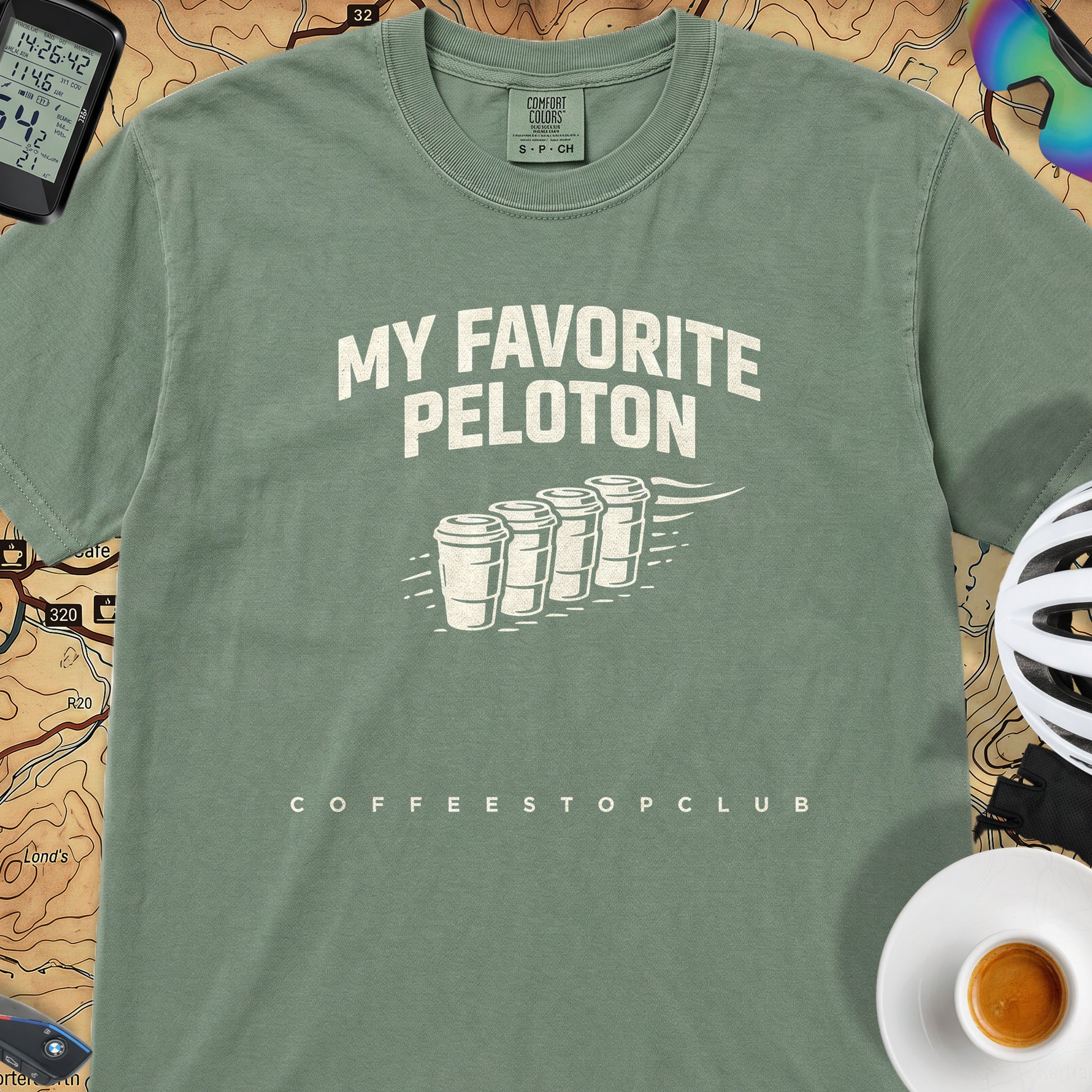 Favorite Peloton T‑Shirt — Light Green