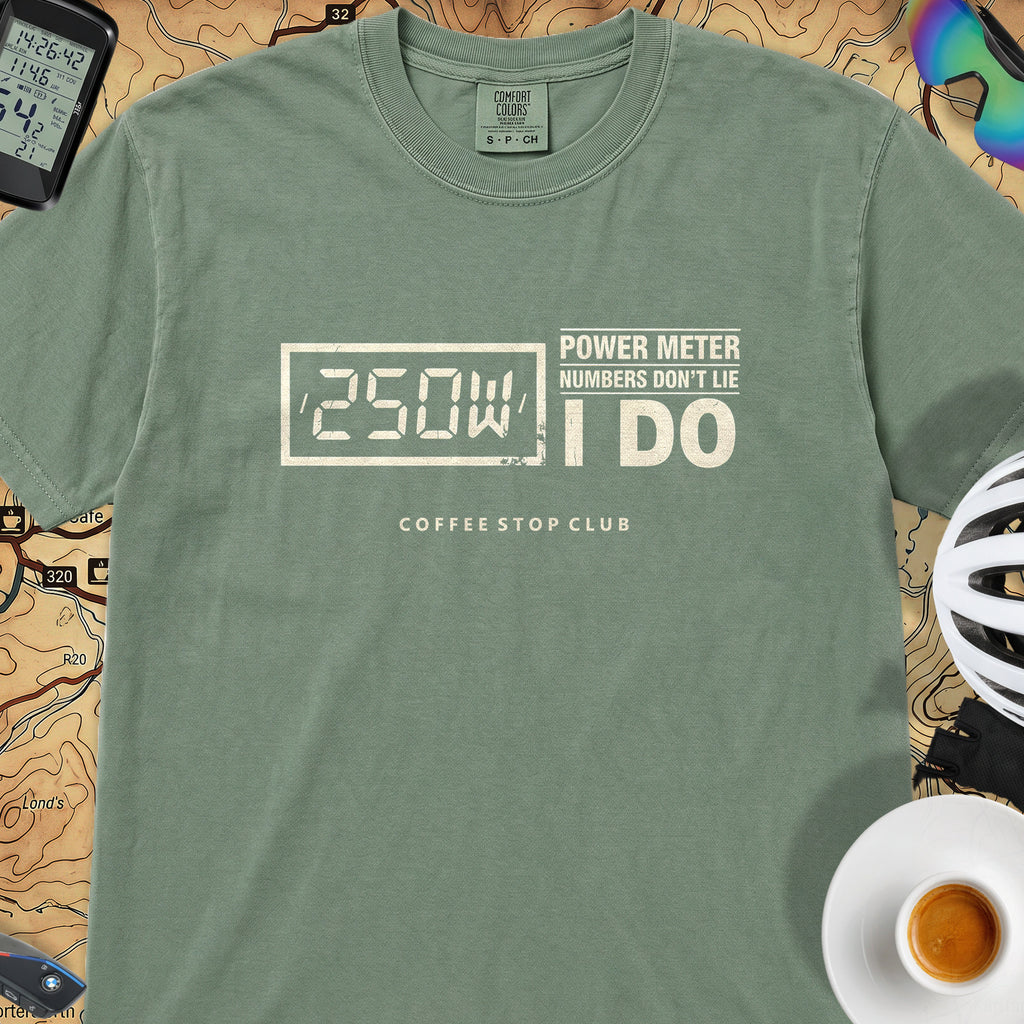 250 Watts T‑Shirt — Light Green