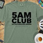 5AM Club T‑Shirt — Light Green