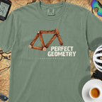 Perfect Geometry T‑Shirt — Light Green