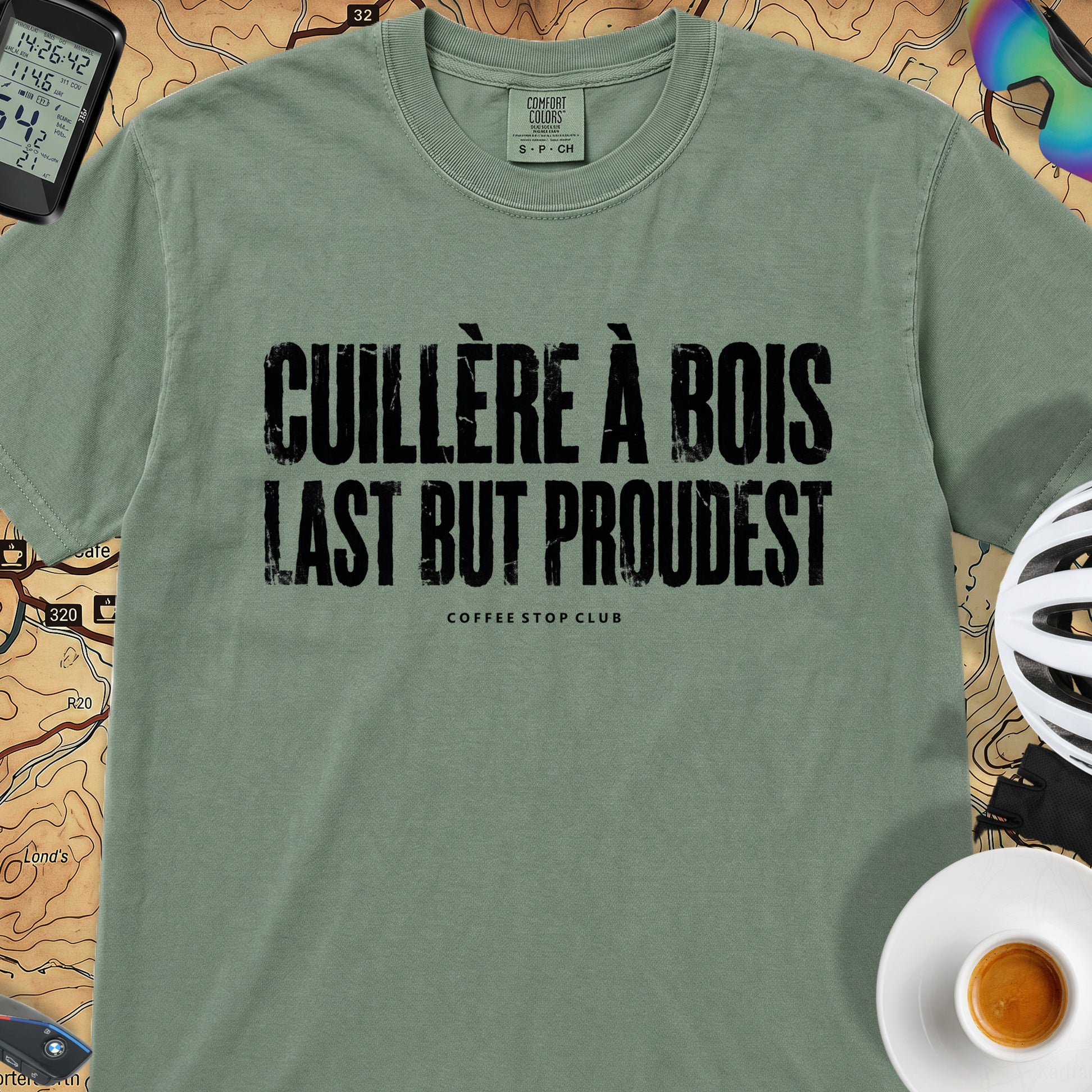 Cuillère a Bois Rub Tour T‑Shirt — Light Green