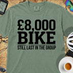 8K Bike Still Last T‑Shirt — Light Green