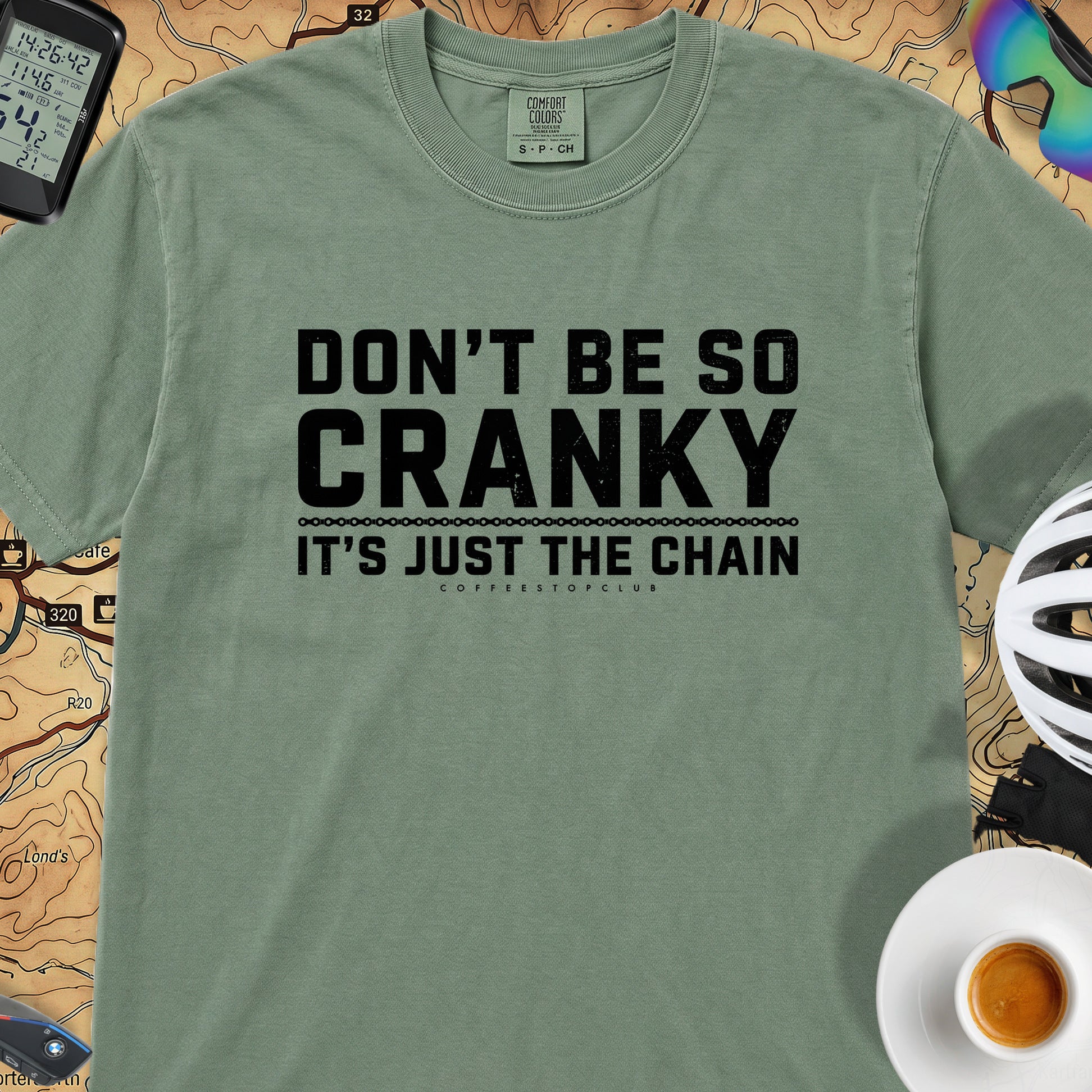 Don't Be So Cranky T‑Shirt — Light Green