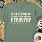 Rest is Recovery T‑Shirt — Light Green