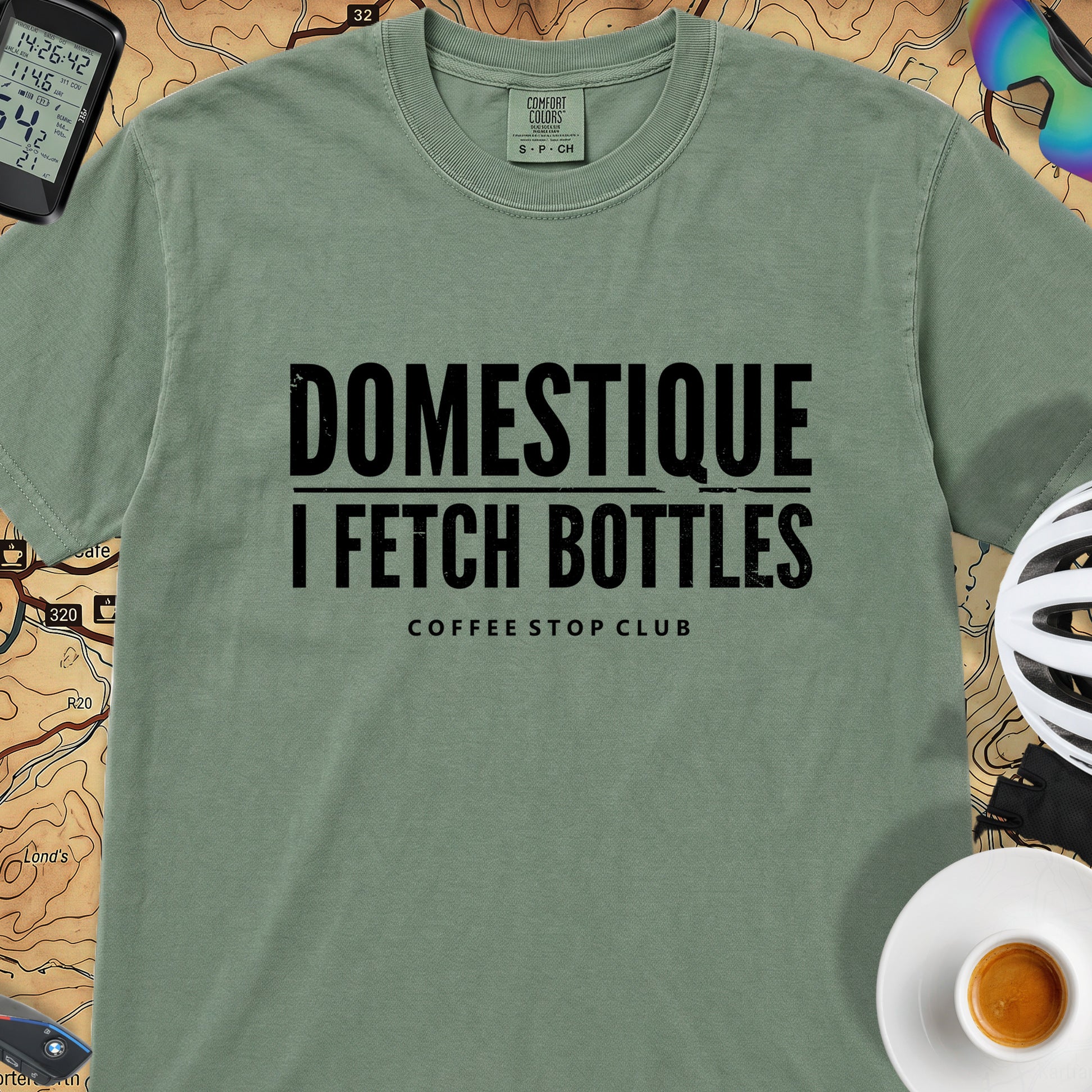 Domestique Tour T‑Shirt — Light Green