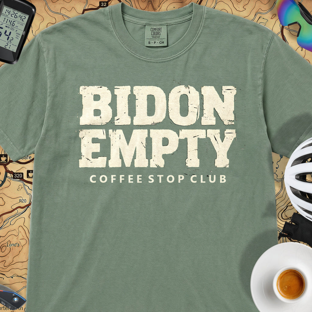 Bidon Empty Tour T‑Shirt — Light Green