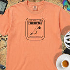 Recalculating For Coffee T-Shirt — Melon