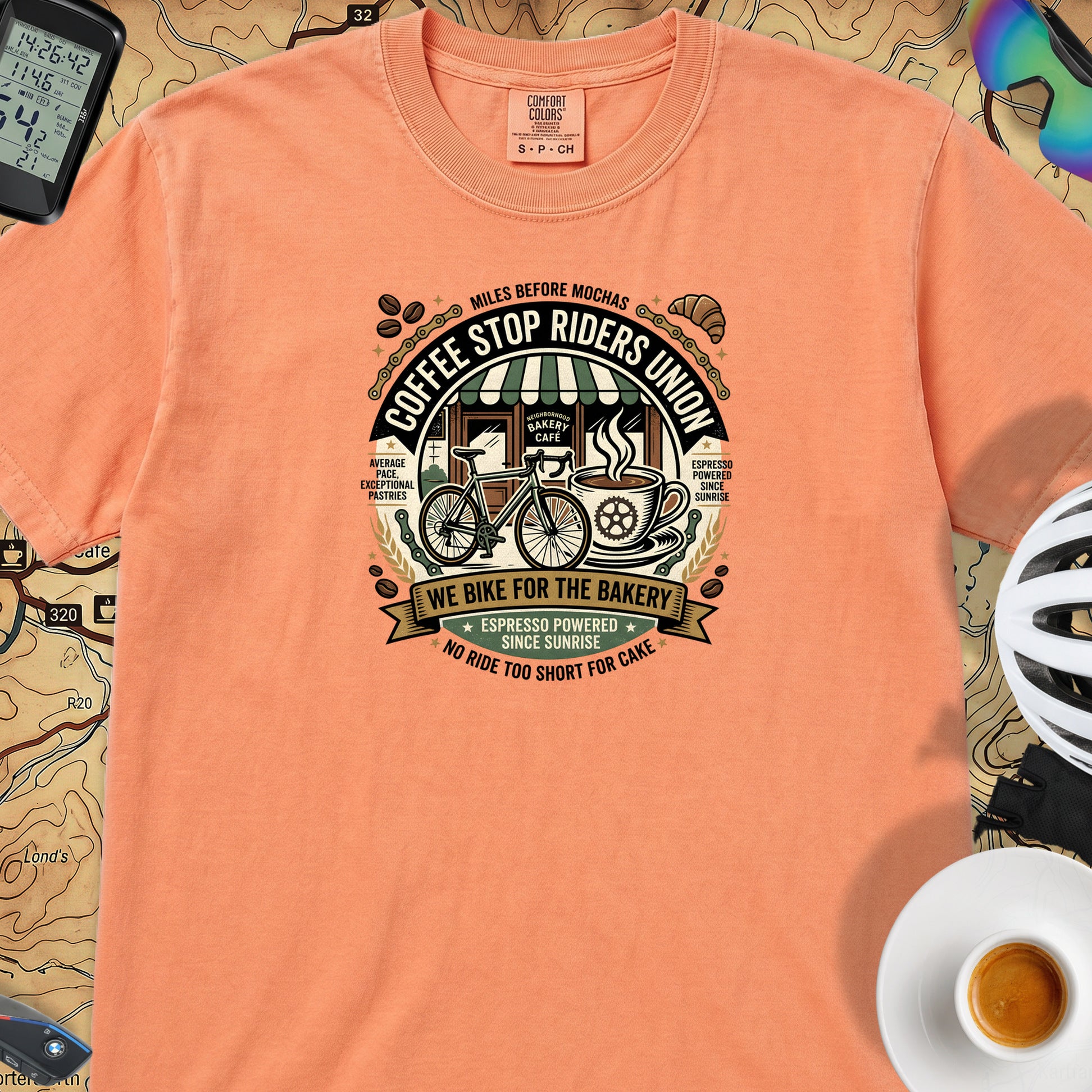 Riders Union Bakery T-Shirt — Melon