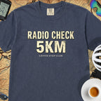 Radio Check 5Km Tour T‑Shirt — Midnight