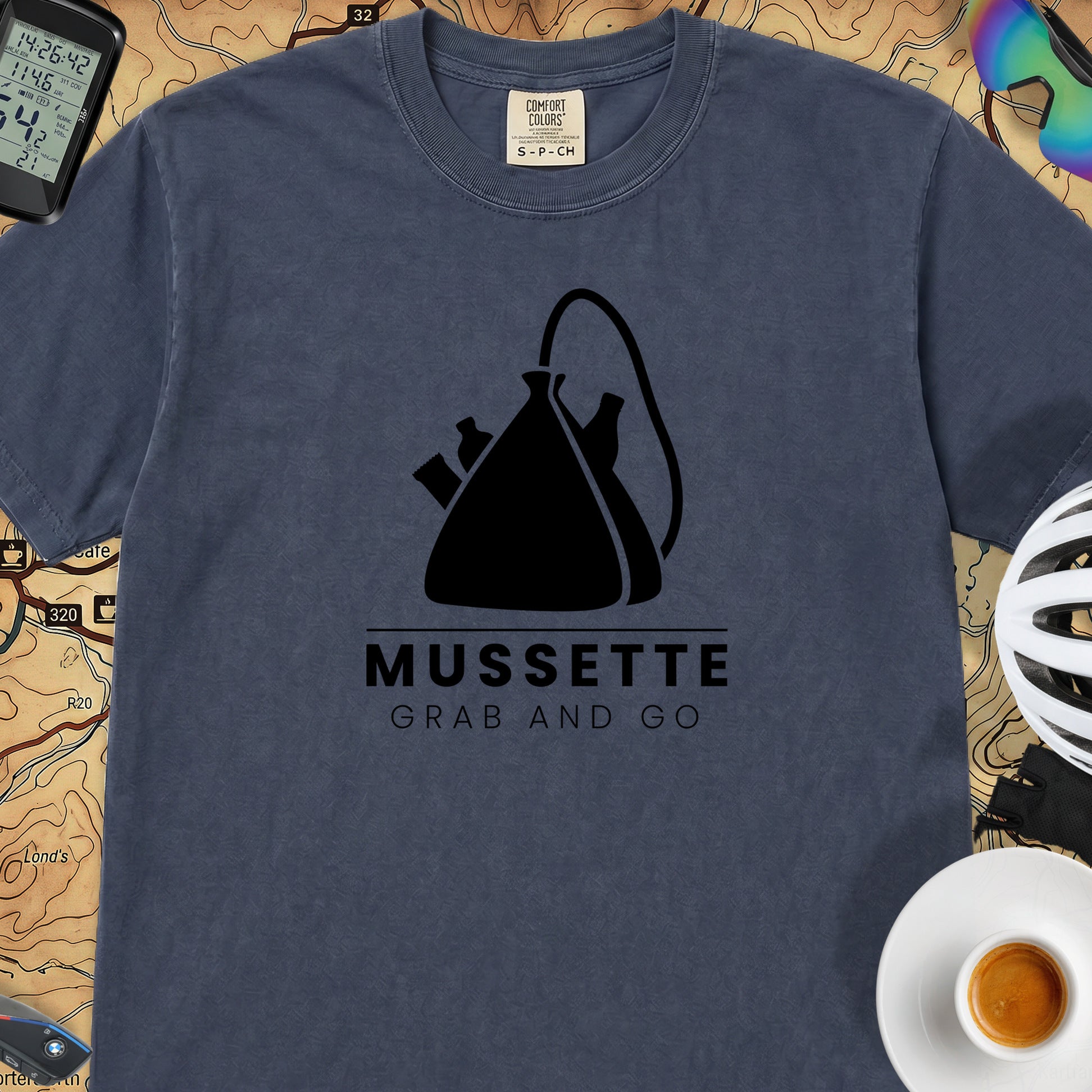 Mussette Grab & Go T‑Shirt — Midnight
