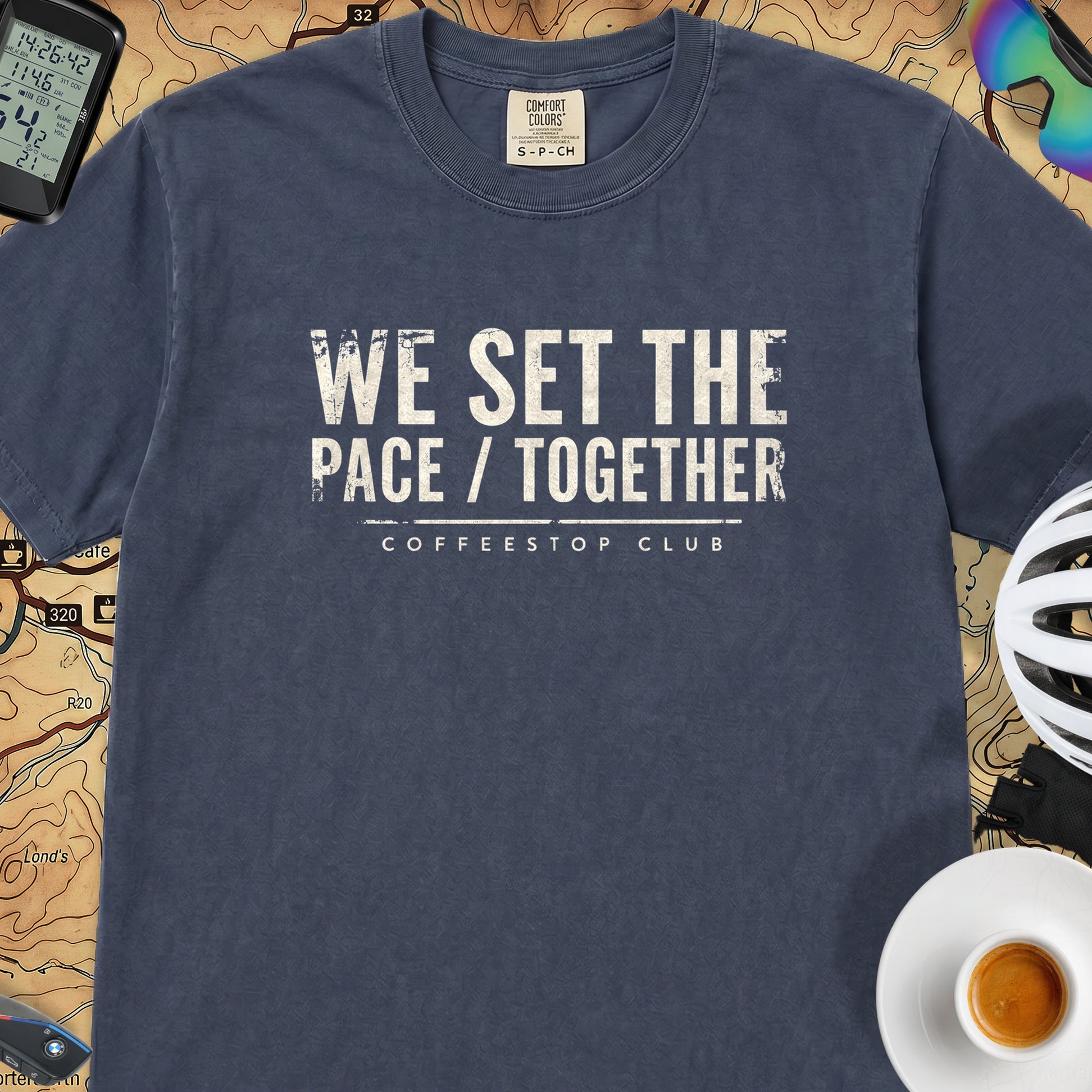 We Set The Pace T‑Shirt — Midnight