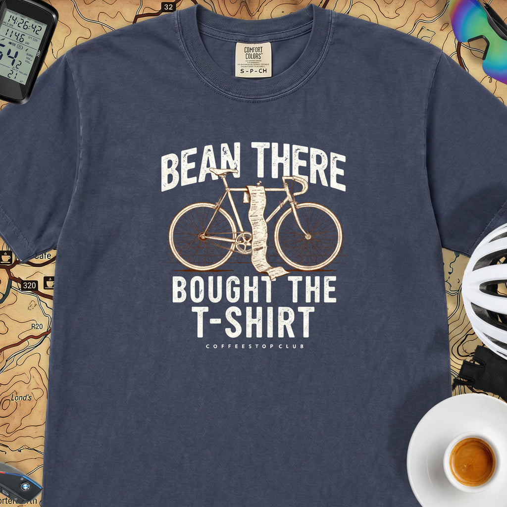 Bean There Cycling T-Shirt — Midnight