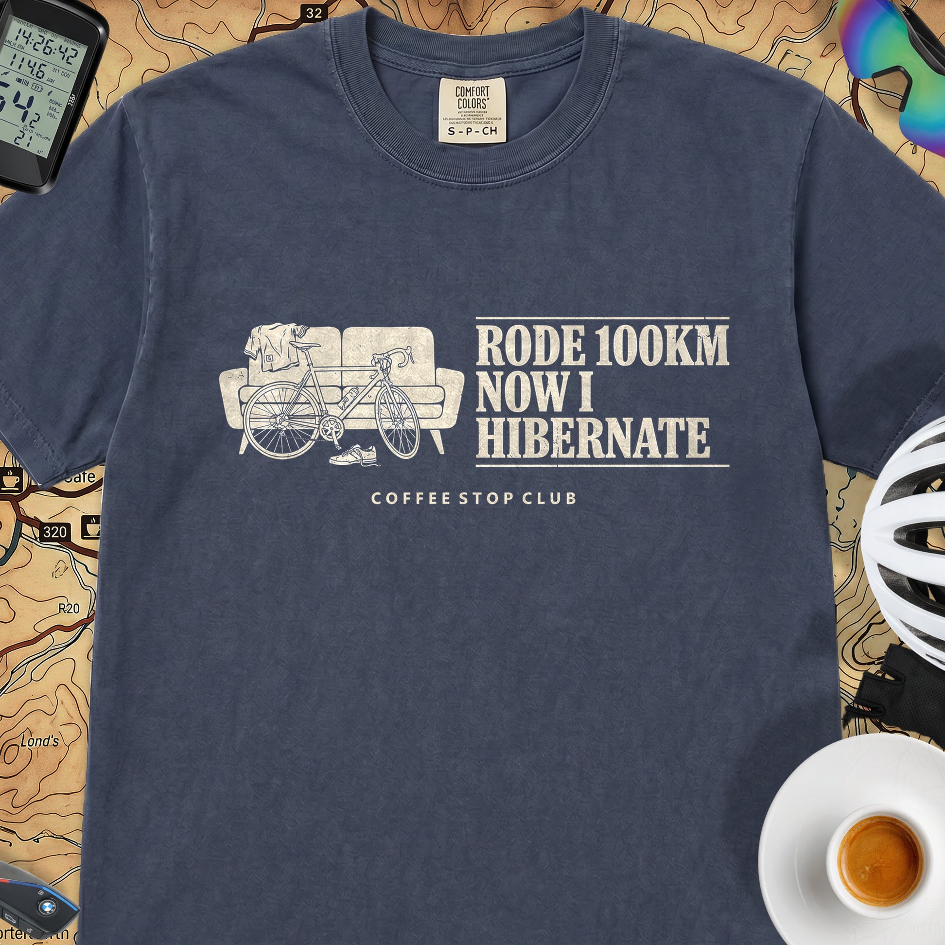 Bike --> Hibernate T‑Shirt — Midnight