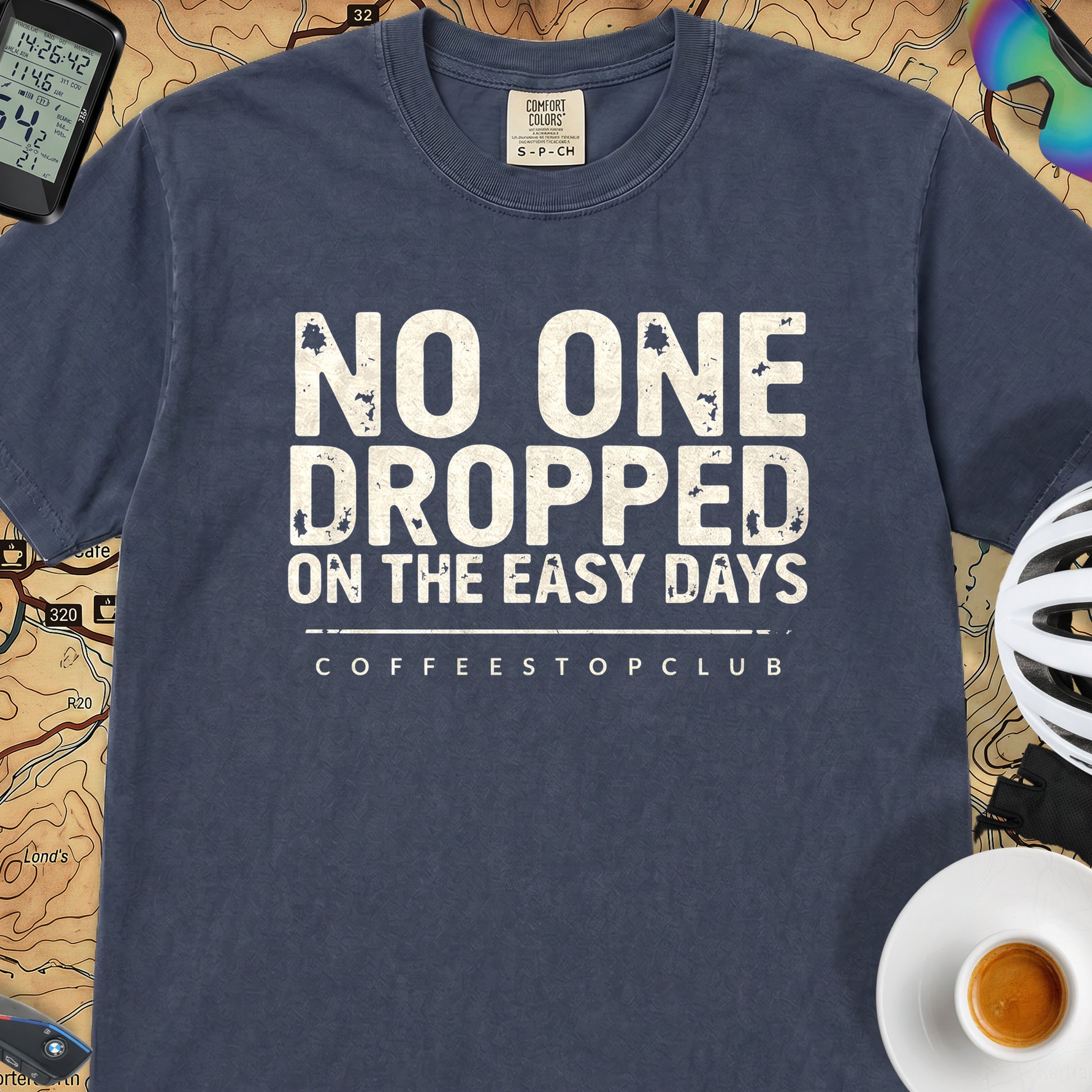 No-one Dropped T‑Shirt — Midnight