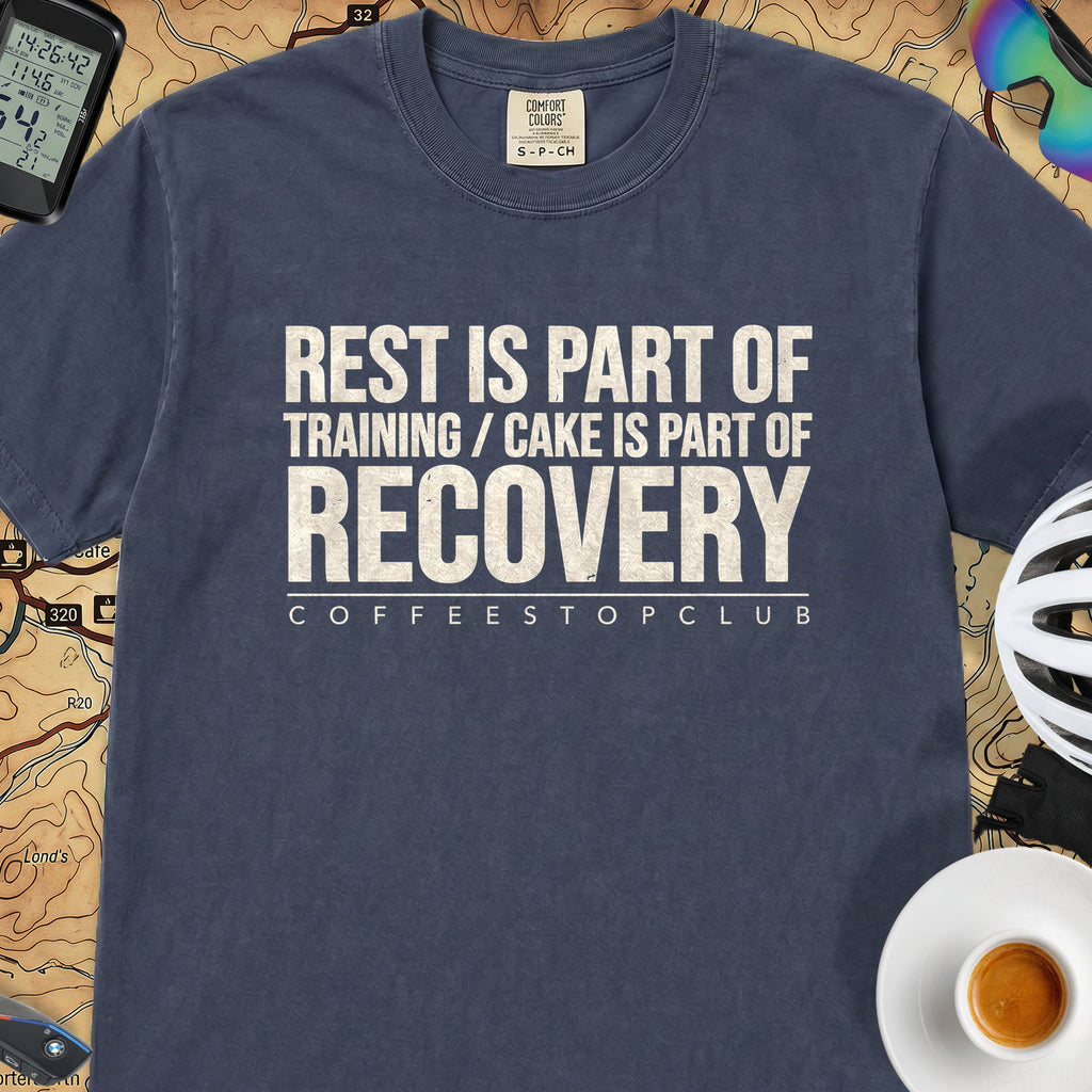 Rest is Recovery T‑Shirt — Midnight