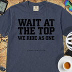 Wait at the Top T‑Shirt — Midnight