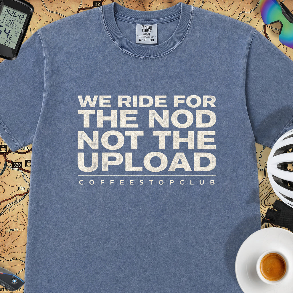 We Ride For The NOD T‑Shirt — Mystic Blue