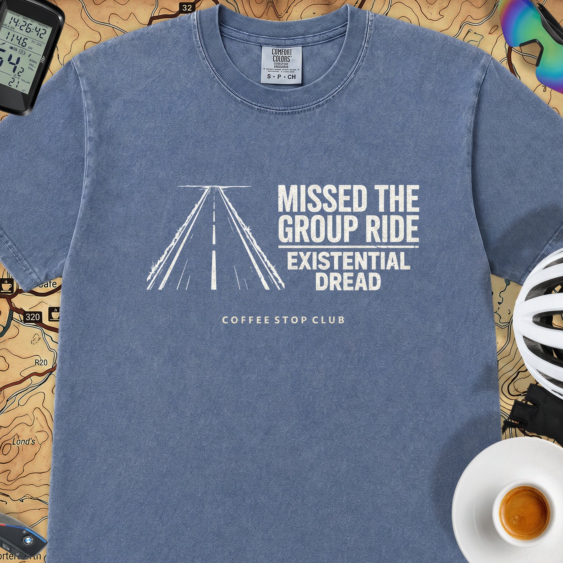 Missed the Group T‑Shirt — Mystic Blue