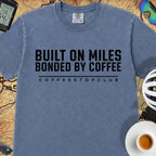 Bonded by Coffee T‑Shirt — Mystic Blue