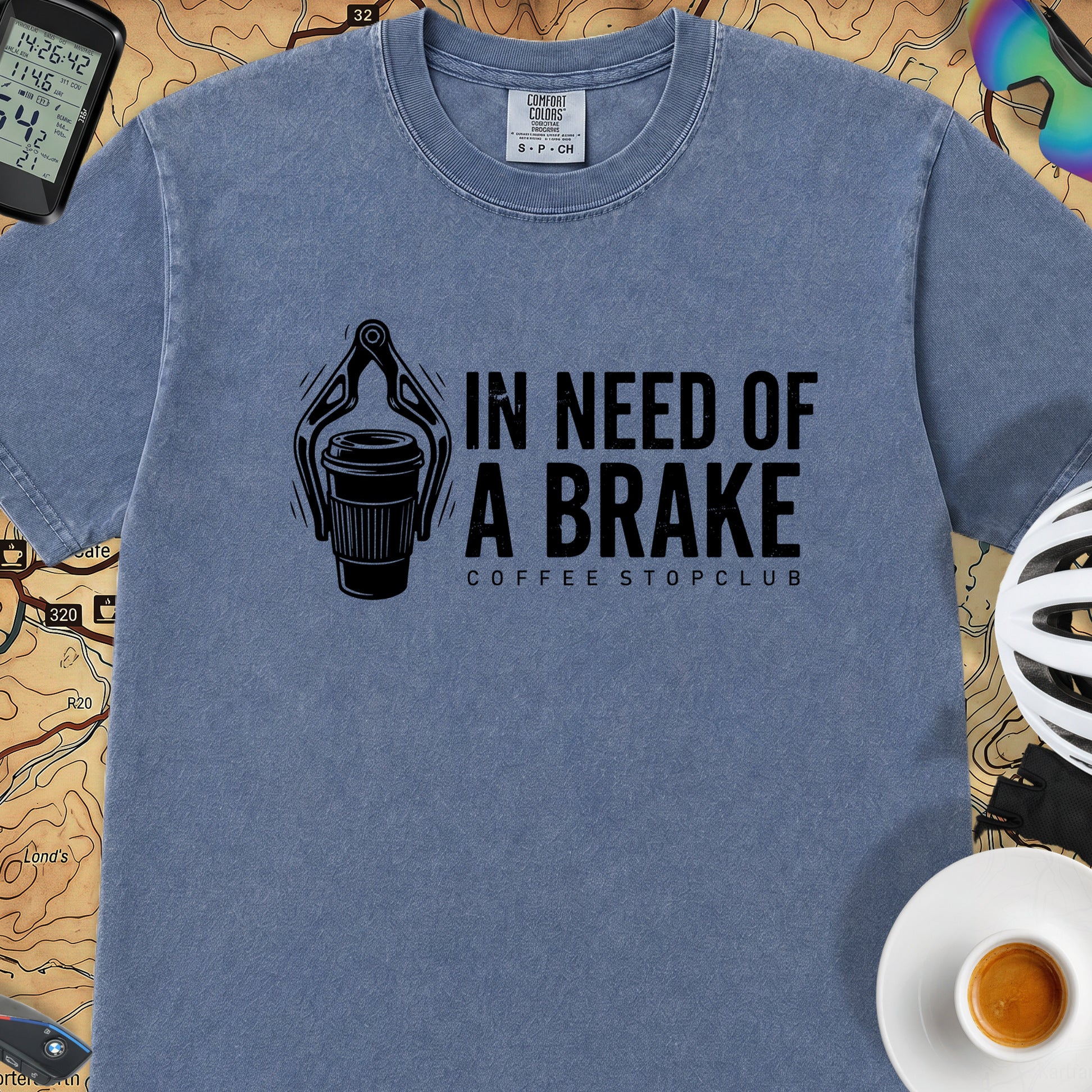 Need of a Break T‑Shirt — Mystic Blue
