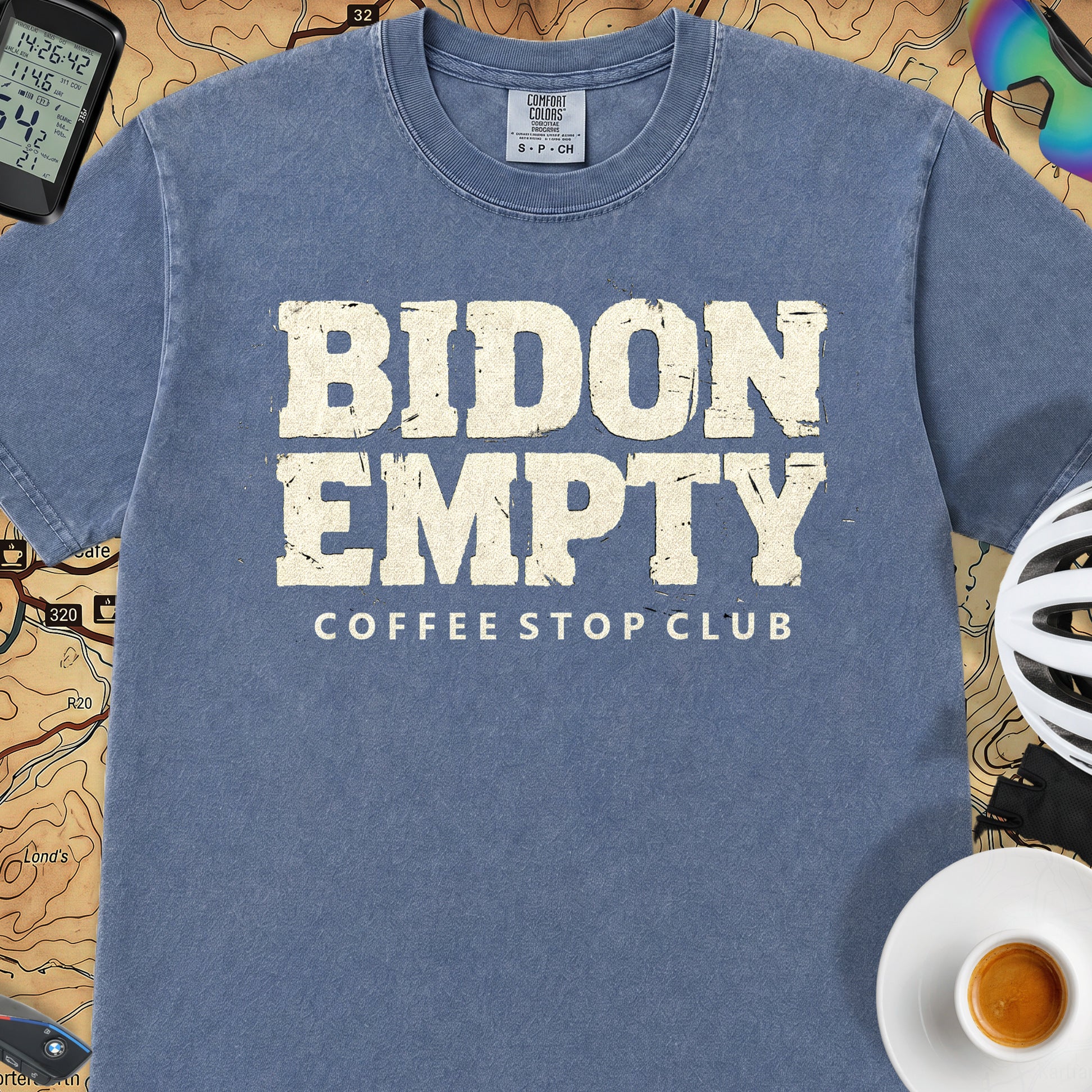 Bidon Empty Tour T‑Shirt — Mystic Blue