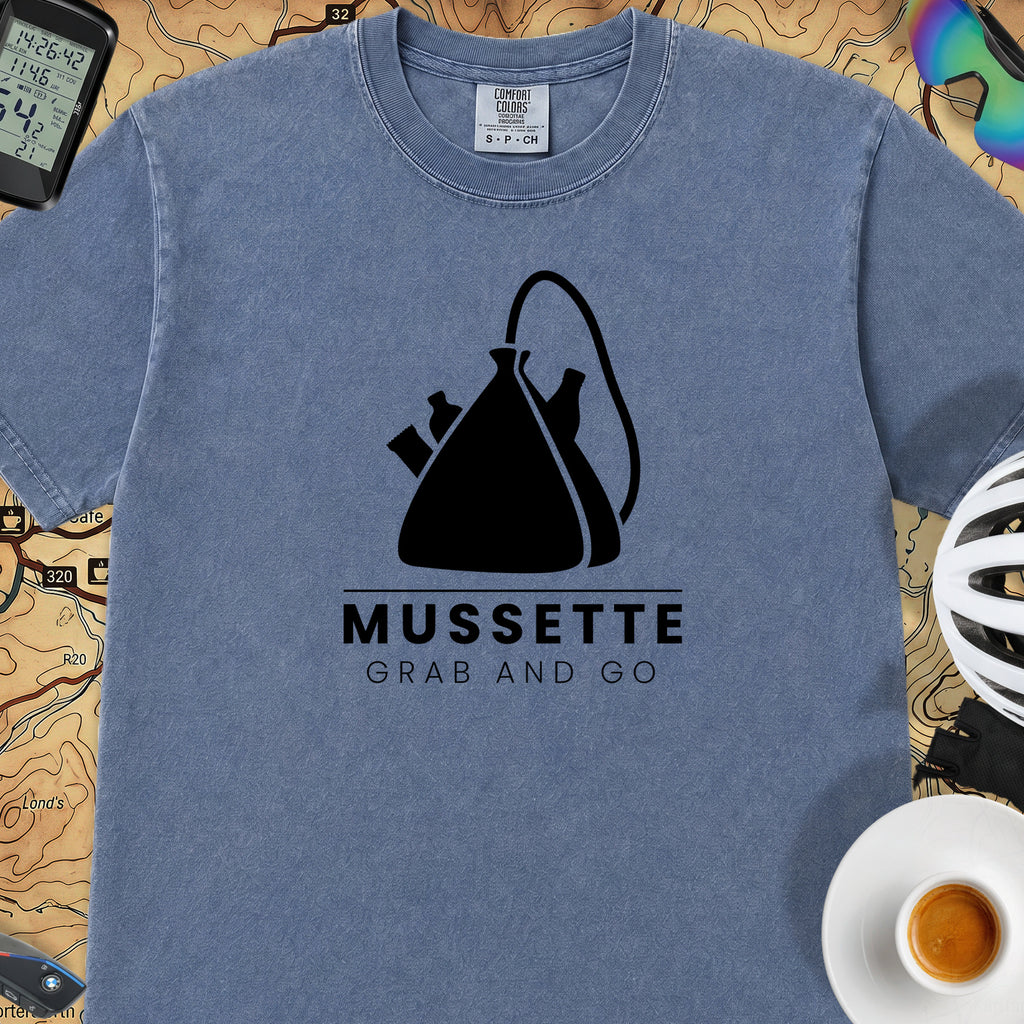 Mussette Grab & Go T‑Shirt — Mystic Blue
