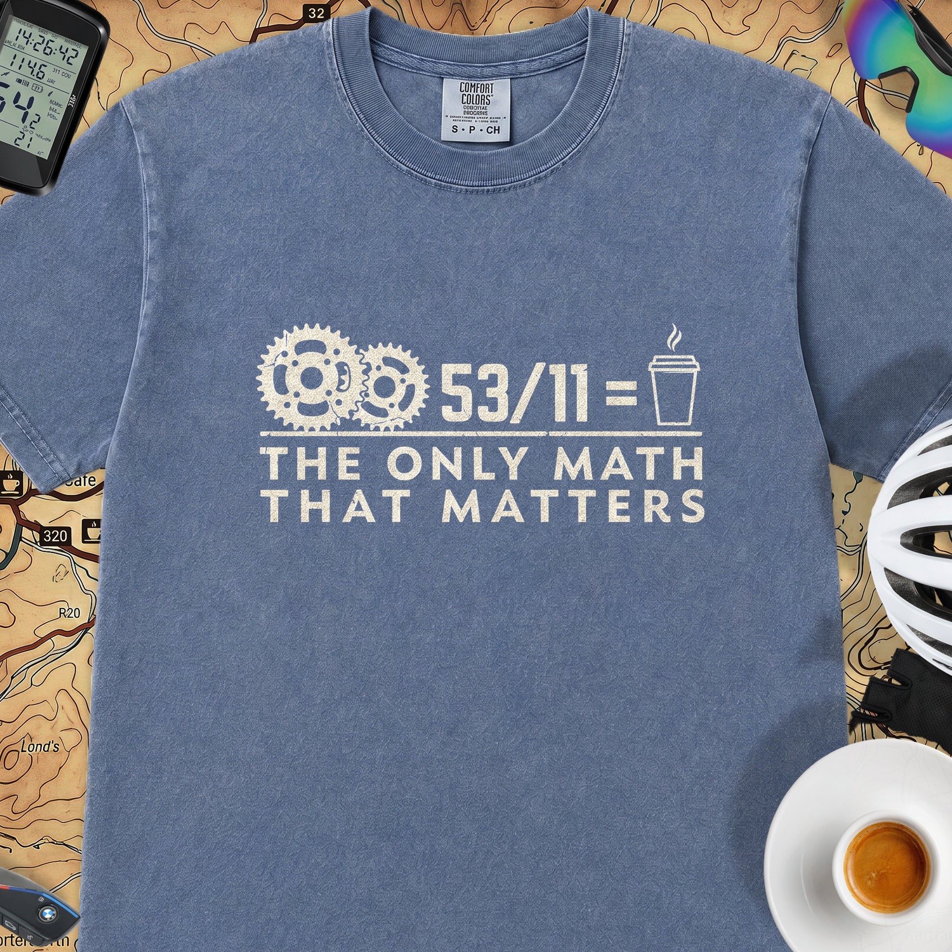 53/11 Matters T‑Shirt — Mystic Blue