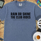 The Club Rides... T‑Shirt — Mystic Blue