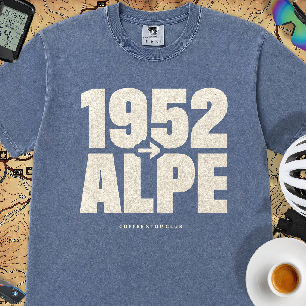 1952 --> l'Alpe Tour T‑Shirt — Mystic Blue