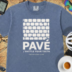 Pavé Tour T‑Shirt — Mystic Blue
