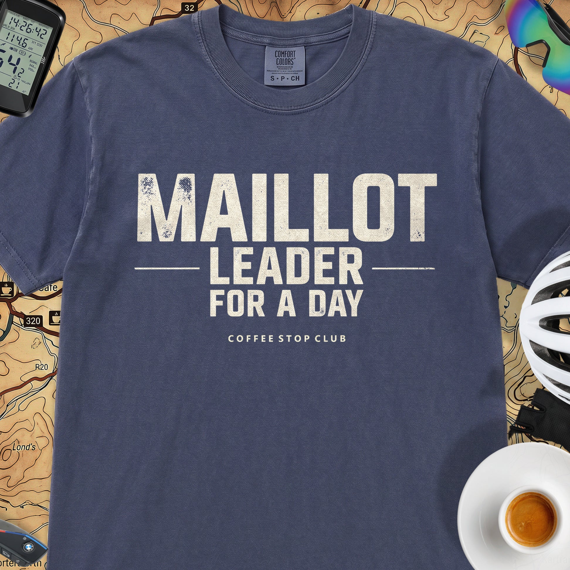 Maillot Tour T‑Shirt — Navy