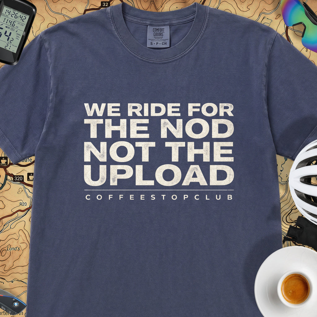We Ride For The NOD T‑Shirt — Navy
