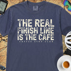 The Real Finish Line T‑Shirt — Navy