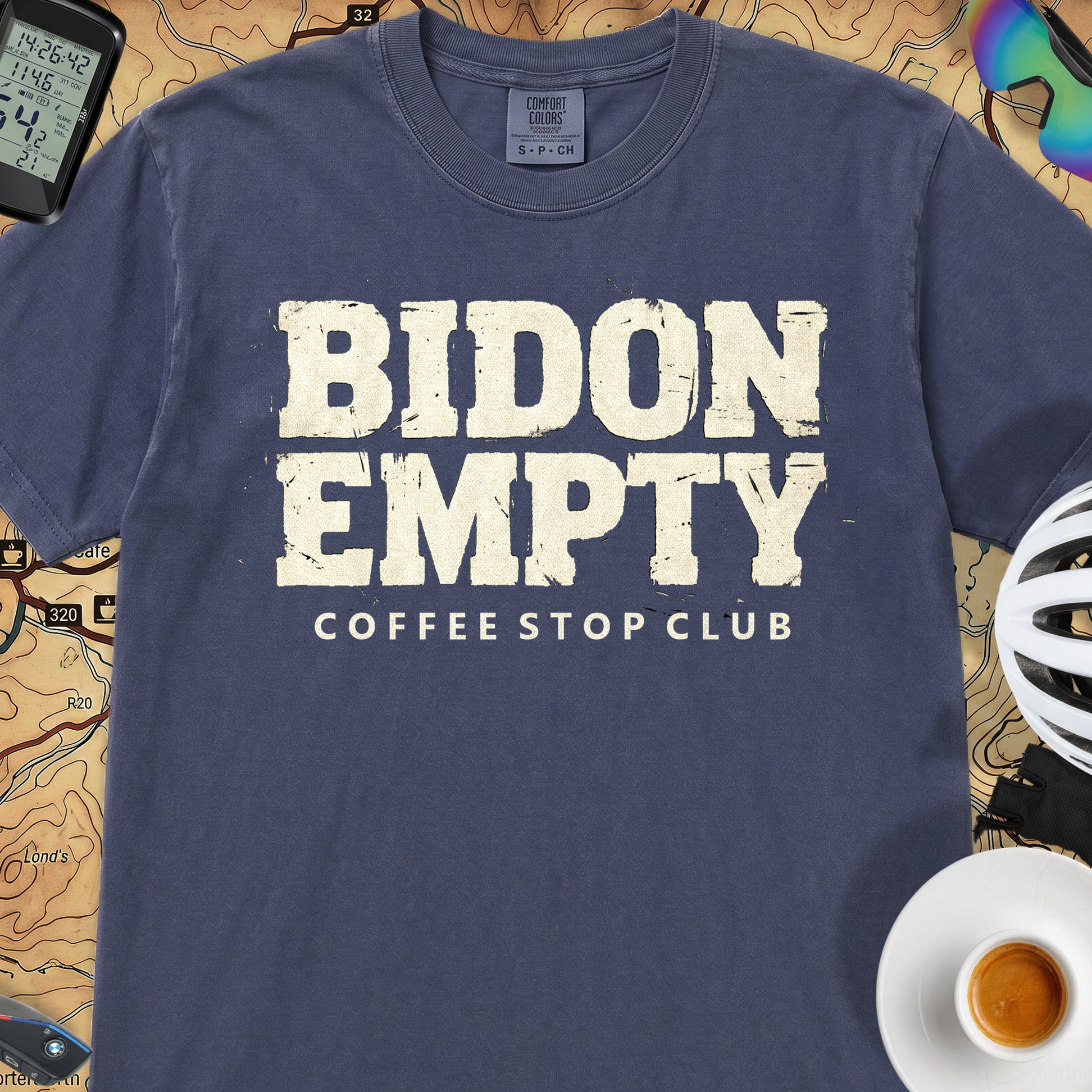 Bidon Empty Tour T‑Shirt — Navy