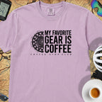 Favorite Gear is Coffee T-Shirt — Orchid