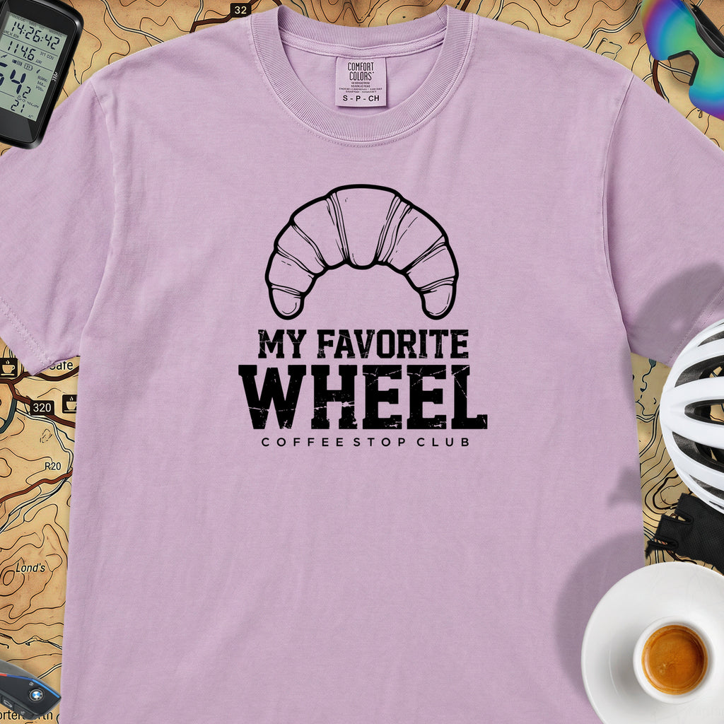 Favorite Wheel T-Shirt — Orchid