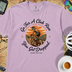 Cyclist Get Dropped T‑Shirt — Orchid